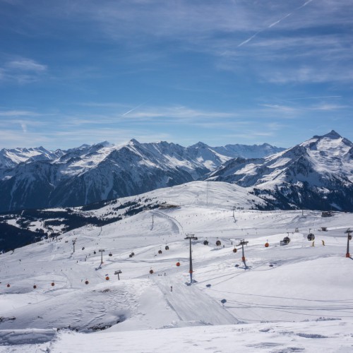 Skipiste Gerlos en Königsleiten